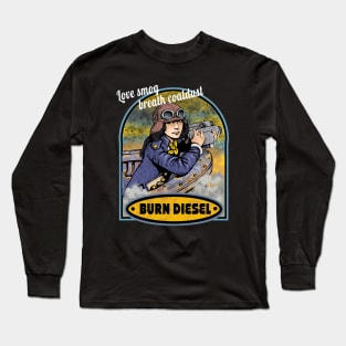 Breath coal dust dieselpunk Long Sleeve T-Shirt